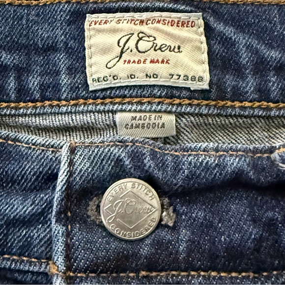 Vintage J. Crew 484 stretch Kurabo Blue Jeans women’s size 32 - Picture 3 of 13